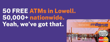 50 free ATMS in Lowell. 50,000+ nationwide. Yeah, we've got that.